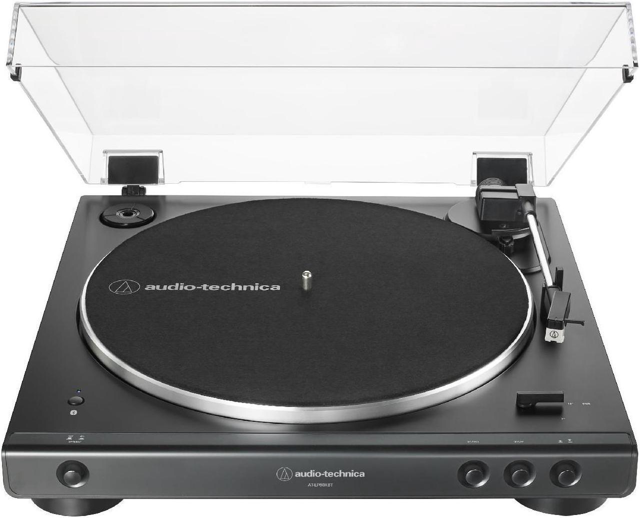 Alt view image 4 of 20 - Audio Technica Fully Automatic Wireless Belt-Drive Turntable - Black