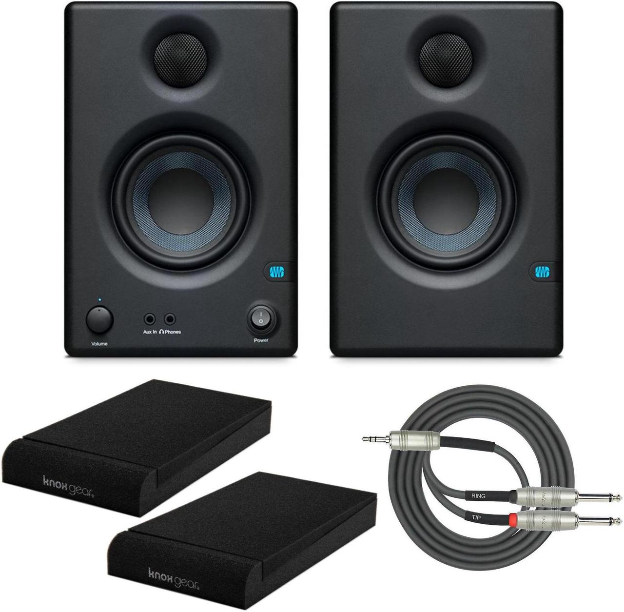 Main image of Presonus 2-Way 3.5" Near Field Studio Monitors with Isolation Pads and Cable