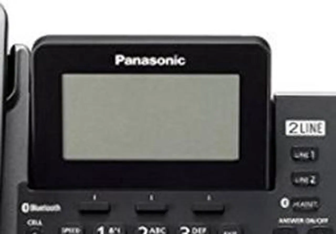 Alt view image 3 of 4 - Panasonic KX-TG9581B 1 Handset Corded 2 Line Phone
