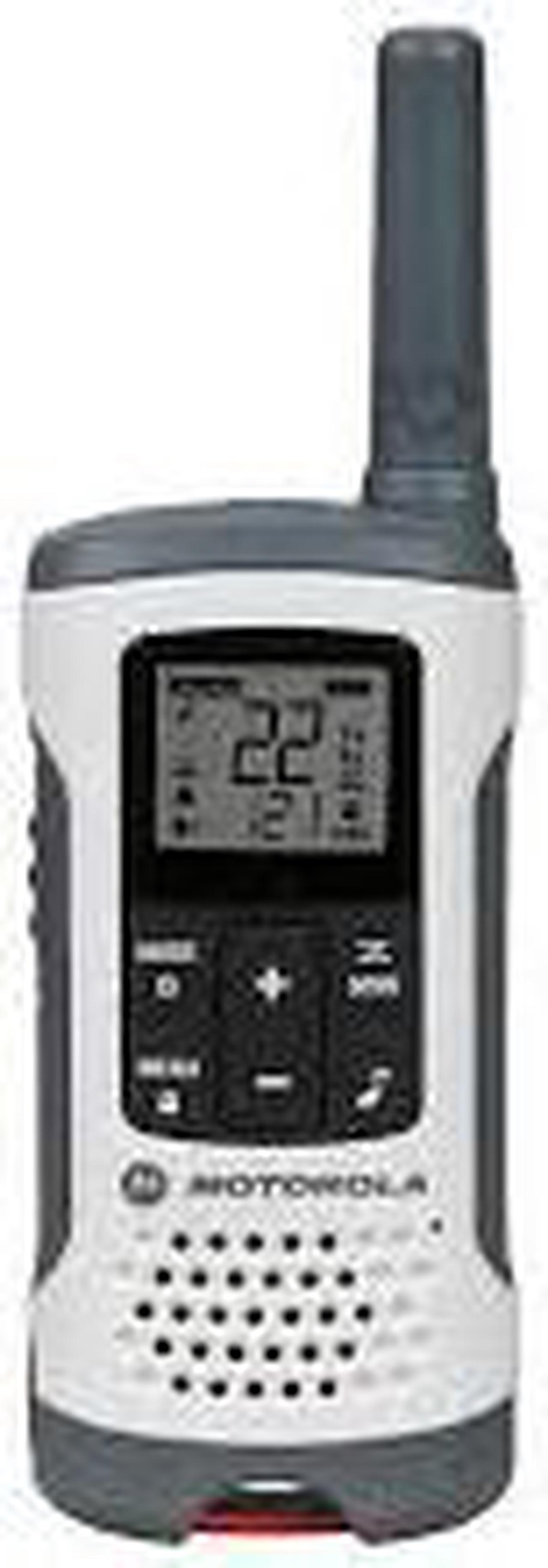 Alt view image 18 of 20 - Motorola T260 Two-Way Radio - 37KM Model + NOAA Rechargeable  (Dual Pack)