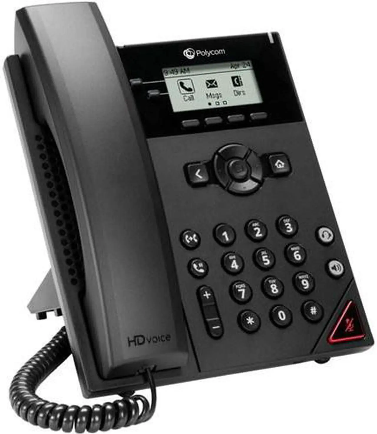 Alt view image 4 of 4 - Polycom 150 IP Phone - Corded - Corded - Desktop, Wall Mountable