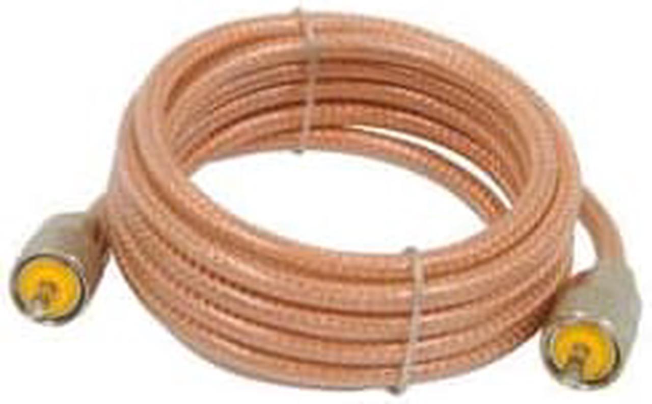 Alt view image 11 of 18 - ROADPRO R RP-8X9CL 9     CB ANTENNA MINI-8 COAX CABLE WITH PL-259 CONNECTORS  CLEAR