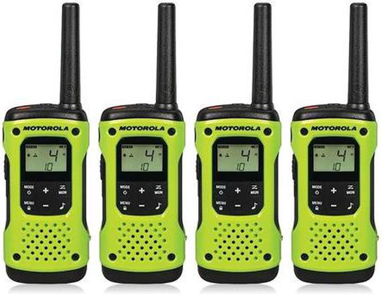 Alt view image 12 of 14 - Motorola Talkabout T600 22 channel Waterproof 35 Mile Range NOAA 2-Way Radio 4pk