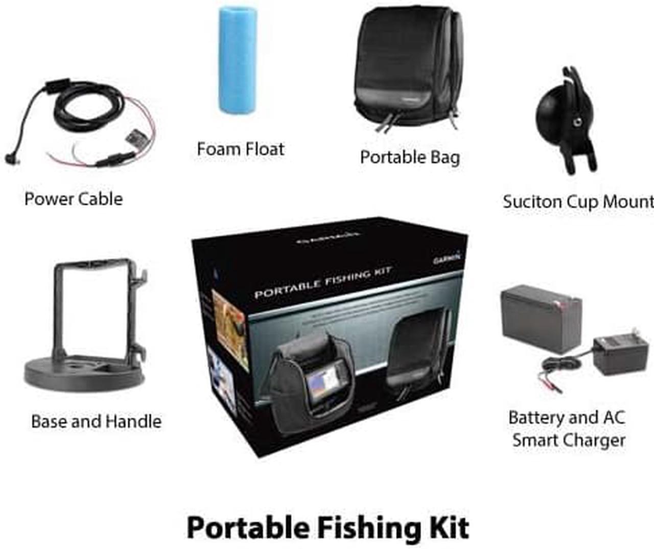 Alt view image 10 of 13 - Garmin (010-12462-00) Portable Fish finder Kit for kayak, canoe, docking or ice fishing