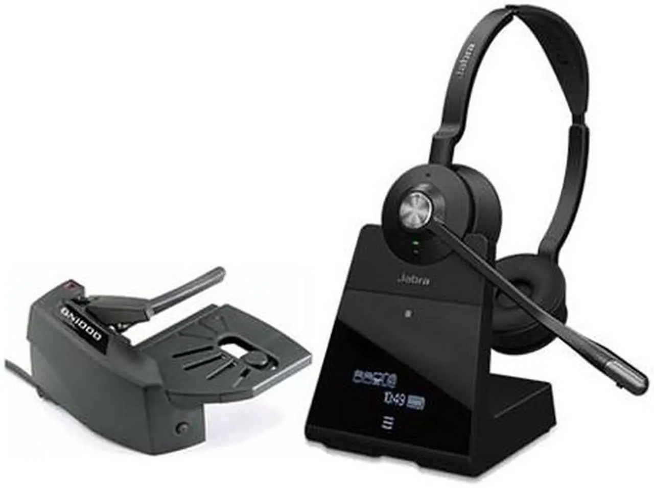 Alt view image 5 of 8 - Jabra Engage 75 Stereo Headset Connects to Laptop/Computers w/ GN1000 Headset Lifter