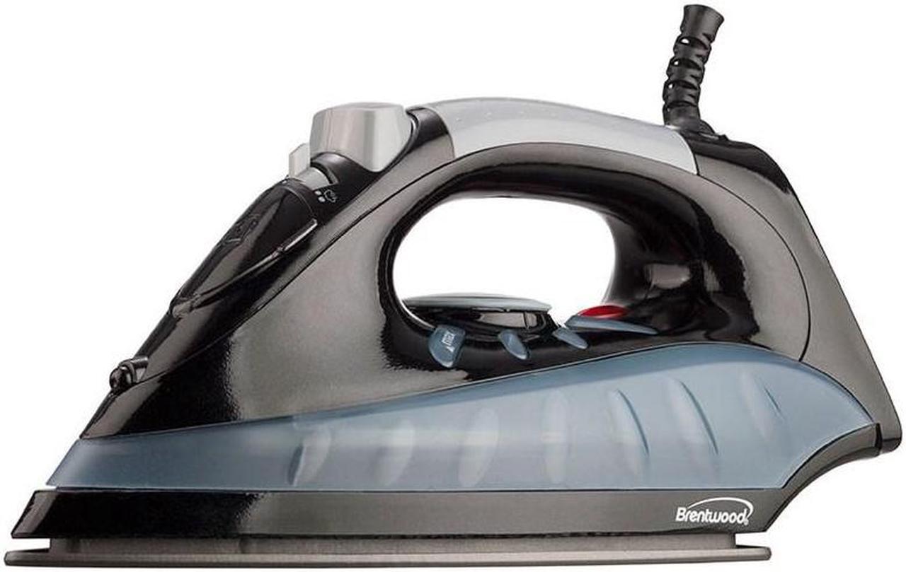 Alt view image 3 of 17 - Brentwood Non-Stick Steam Iron, Black MPI-62