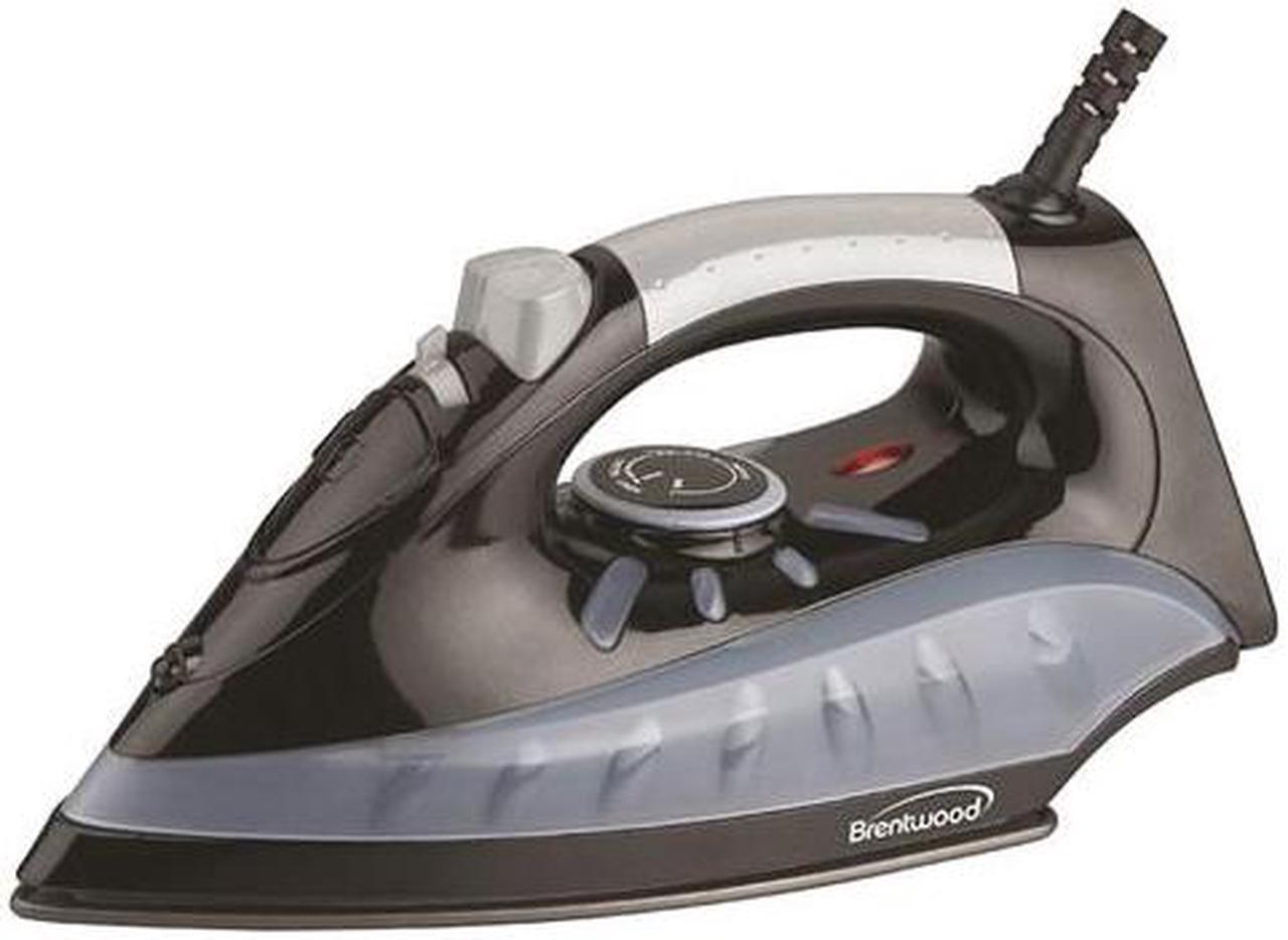 Alt view image 4 of 17 - Brentwood Non-Stick Steam Iron, Black MPI-62