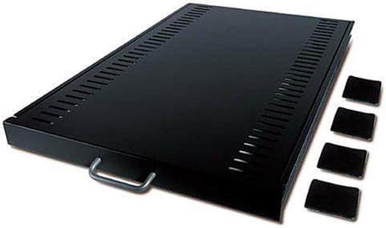 Alt view image 2 of 2 - Schneider Electric 516326B APC AR8123BLK Sliding Shelf 100lbs/45.5kg (Black)