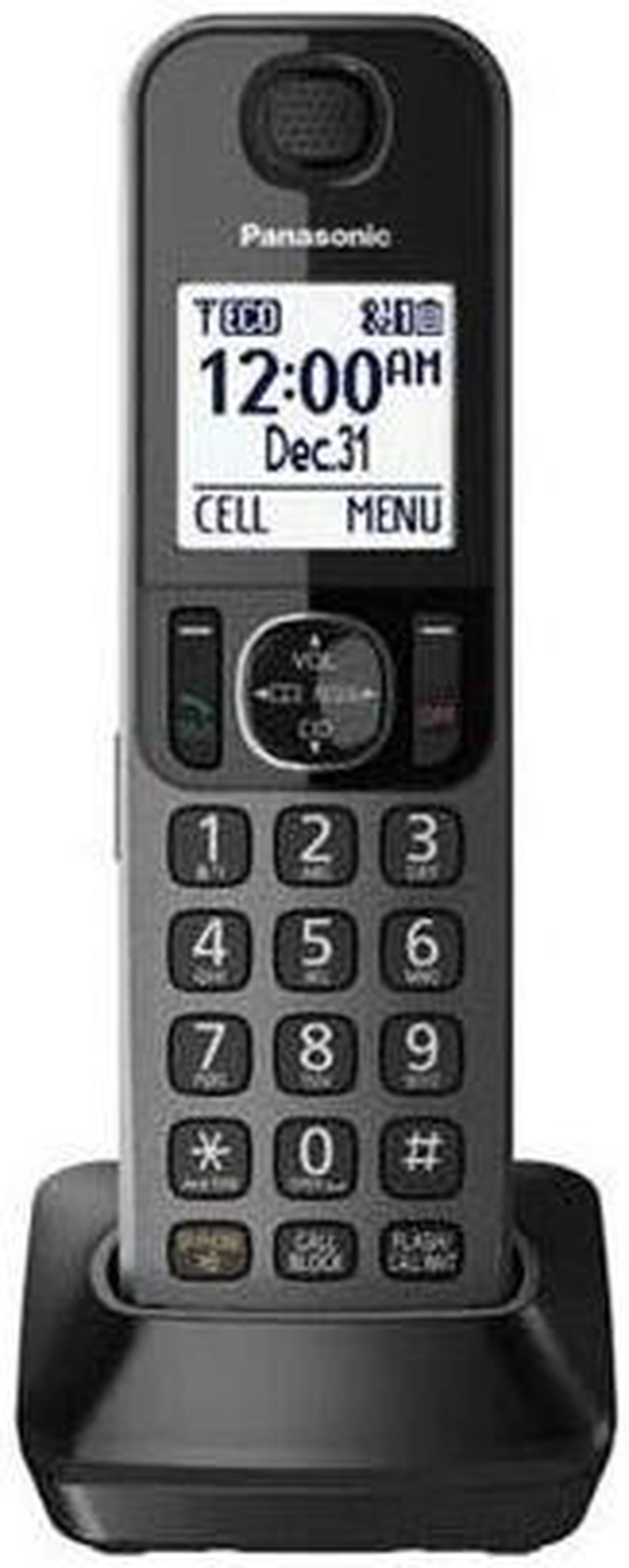 Alt view image 7 of 8 - PANASONIC KX-TGF382M Link2Cell Bluetooth Corded / Cordless Phone and Answering Machine with 2 Cordless Handsets