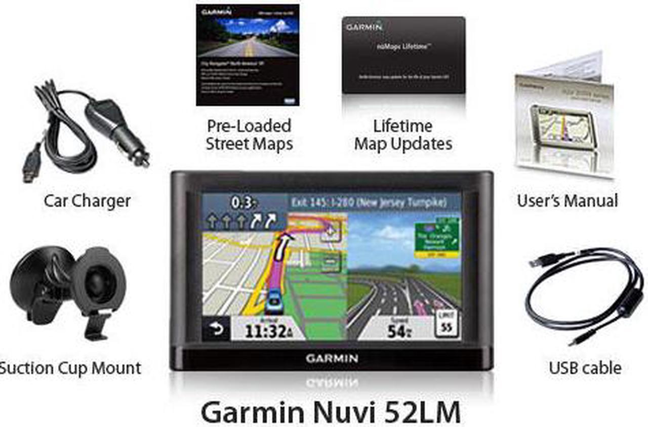 Alt view image 8 of 10 - Garmin Nuvi 52LM 5" GPS with Lifetime Maps (US)