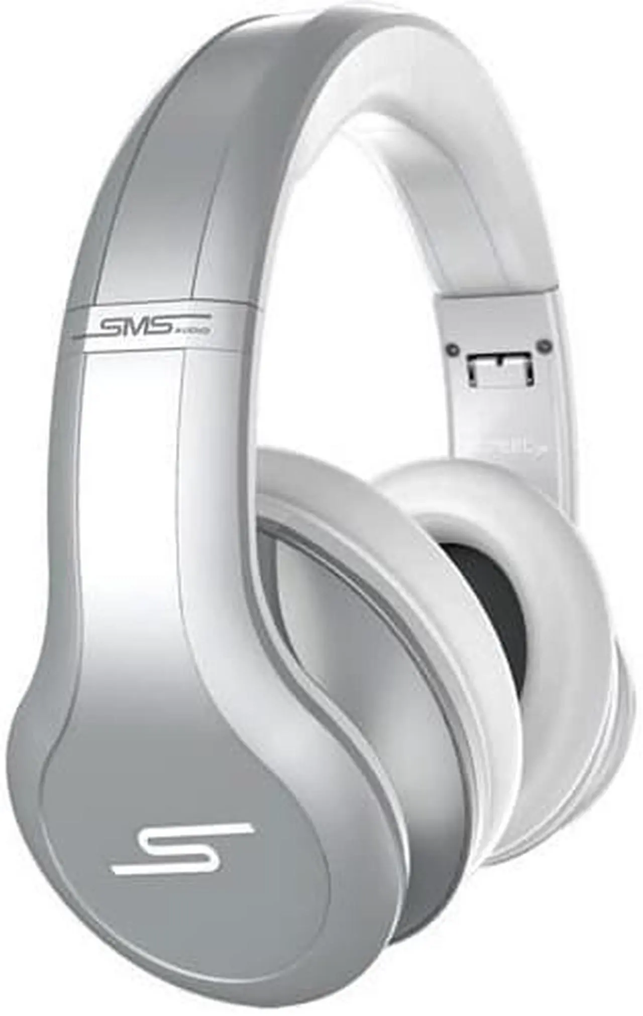 Alt view image 10 of 20 - SMS Audio STREET by 50 Cent ANC Active Noise-Canceling Headphones - Cool Silver