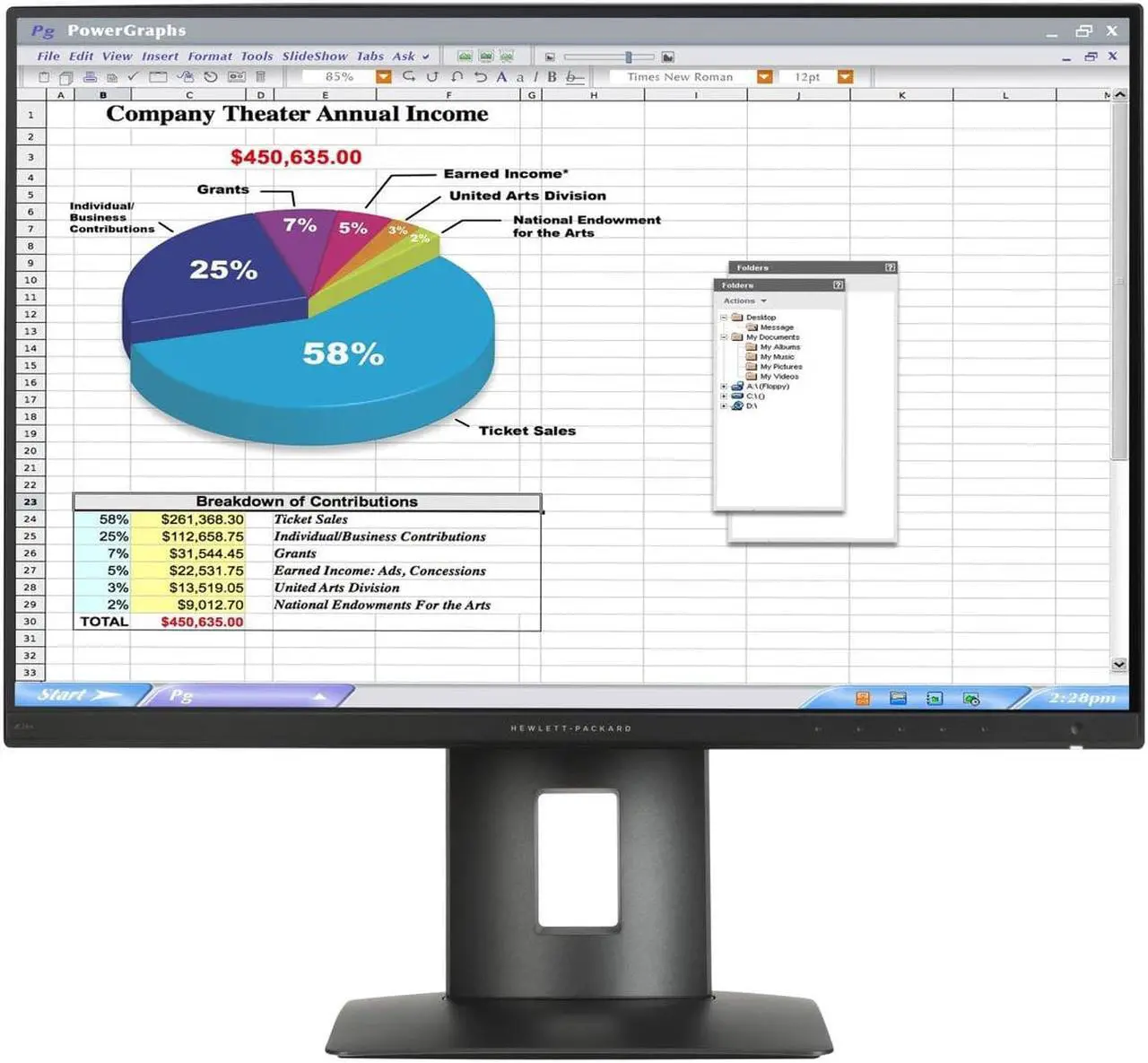 Alt view image 4 of 7 - Hewlett-Packard Z24n (K7B99A4#ABA) 24" LCD Monitor