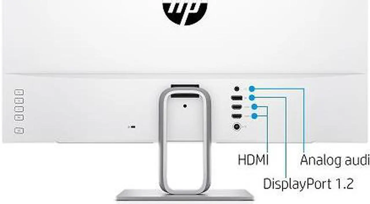 Alt view image 3 of 5 - HP 27" 60 Hz PLS QHD LED Backlight Monitor AMD FreeSync HDMI, DisplayPort Pavilion 27q 1HR73AA#ABA