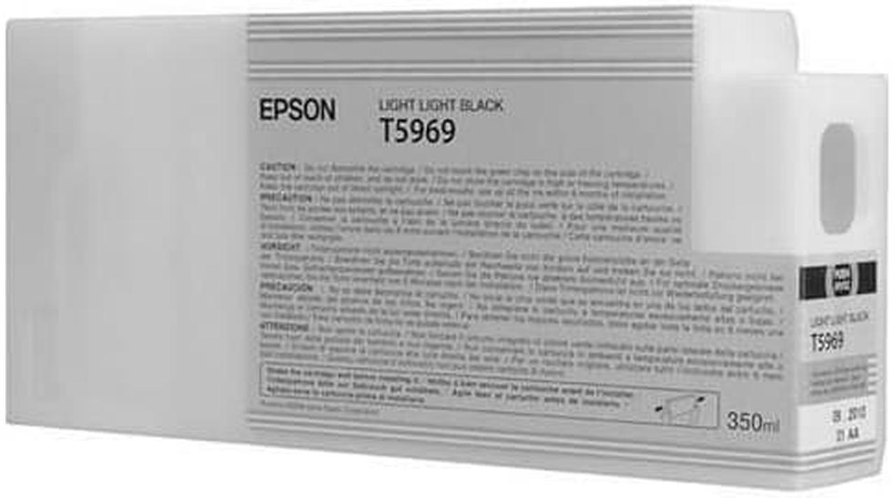 Epson - T596900 - Epson UltraChrome HDR Light Light Black Ink Cartridge - Inkjet - Light Light Black