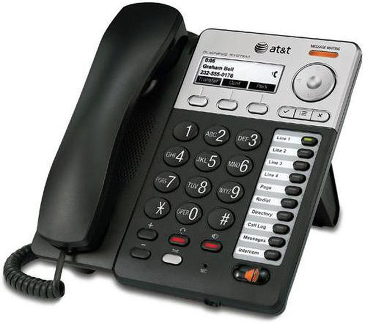 Alt view image 6 of 7 - AT&T - SB35025 - Syn248 SB35025 Corded Deskset Phone System, For Use with SB35010 Analog Gateway