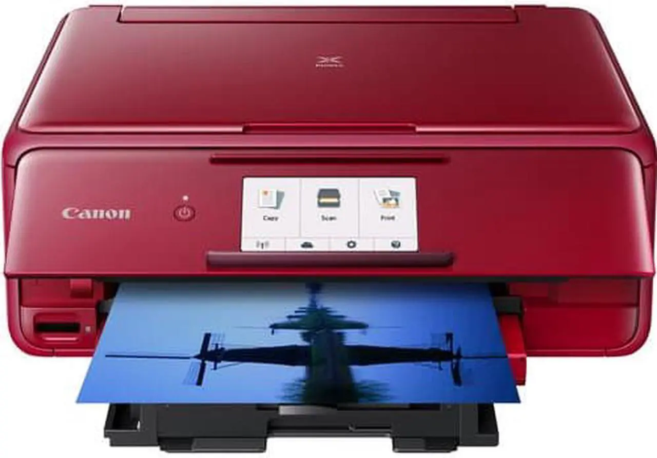 Alt view image 5 of 7 - Canon PIXMA TS8120 (2230C042) Duplex Up to 4800 x 1200 DPI USB/Wireless Color InkJet All-In-One Printer