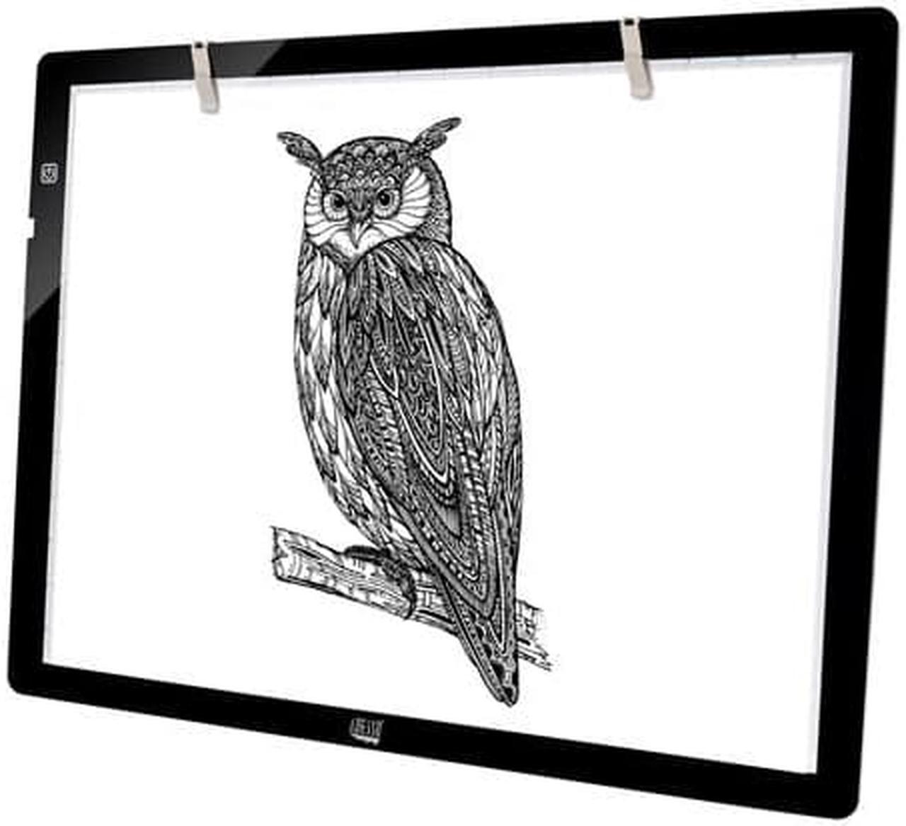 Alt view image 13 of 19 - ADESSO CYBERPAD P2 12X17IN LED LIGHT TRACING PAD
