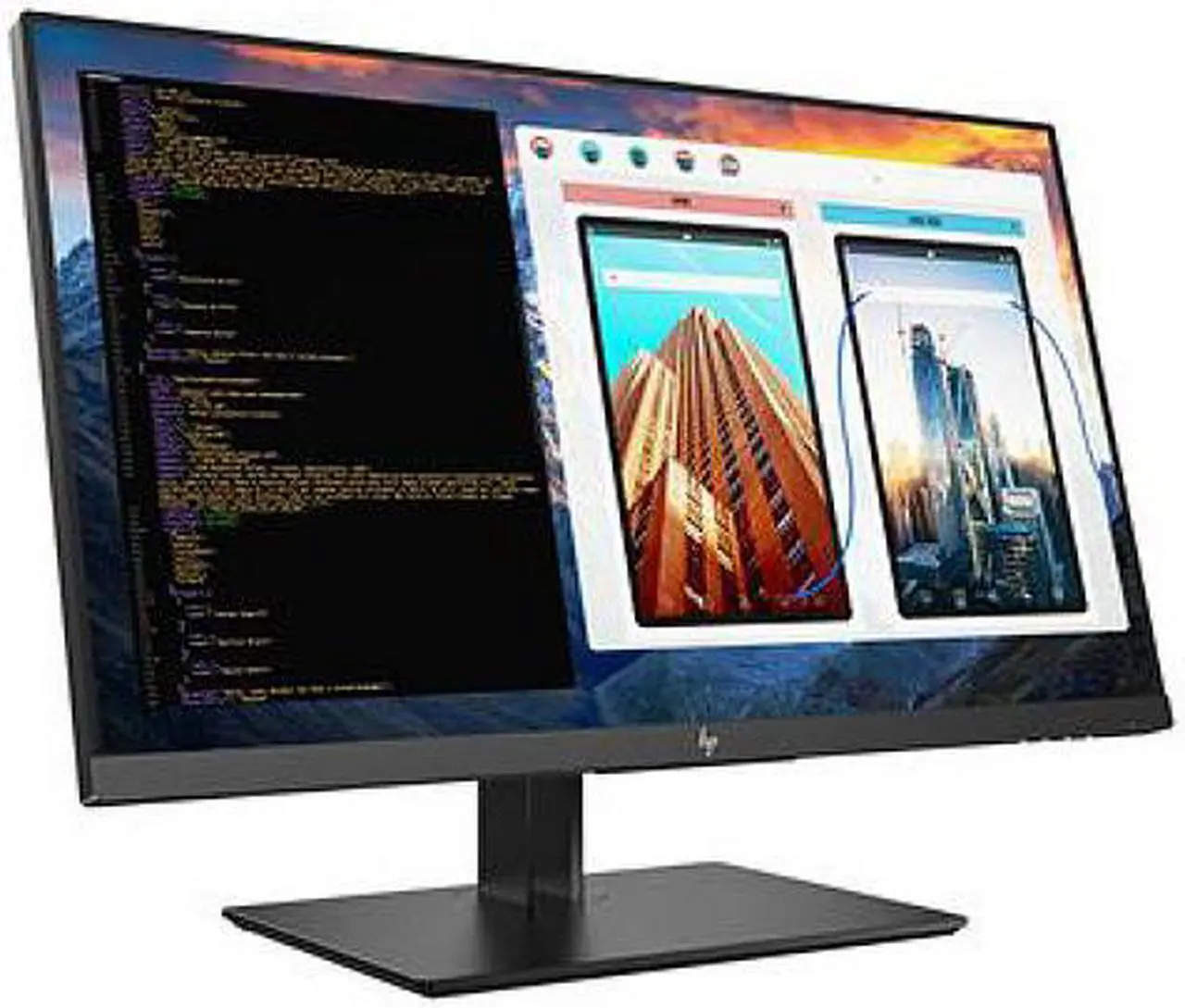 Alt view image 7 of 13 - HP Z27 2TB68A8#ABA 27" UHD 3840 x 2160 (4K) 60Hz HDMI, DisplayPort, USB IPS Monitor
