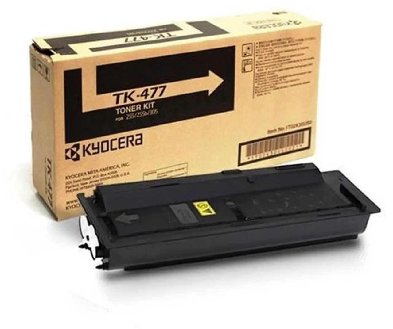 Alt view image 13 of 17 - Kyocera Copystar TK477 Toner, 15,000 Page-Yield Black