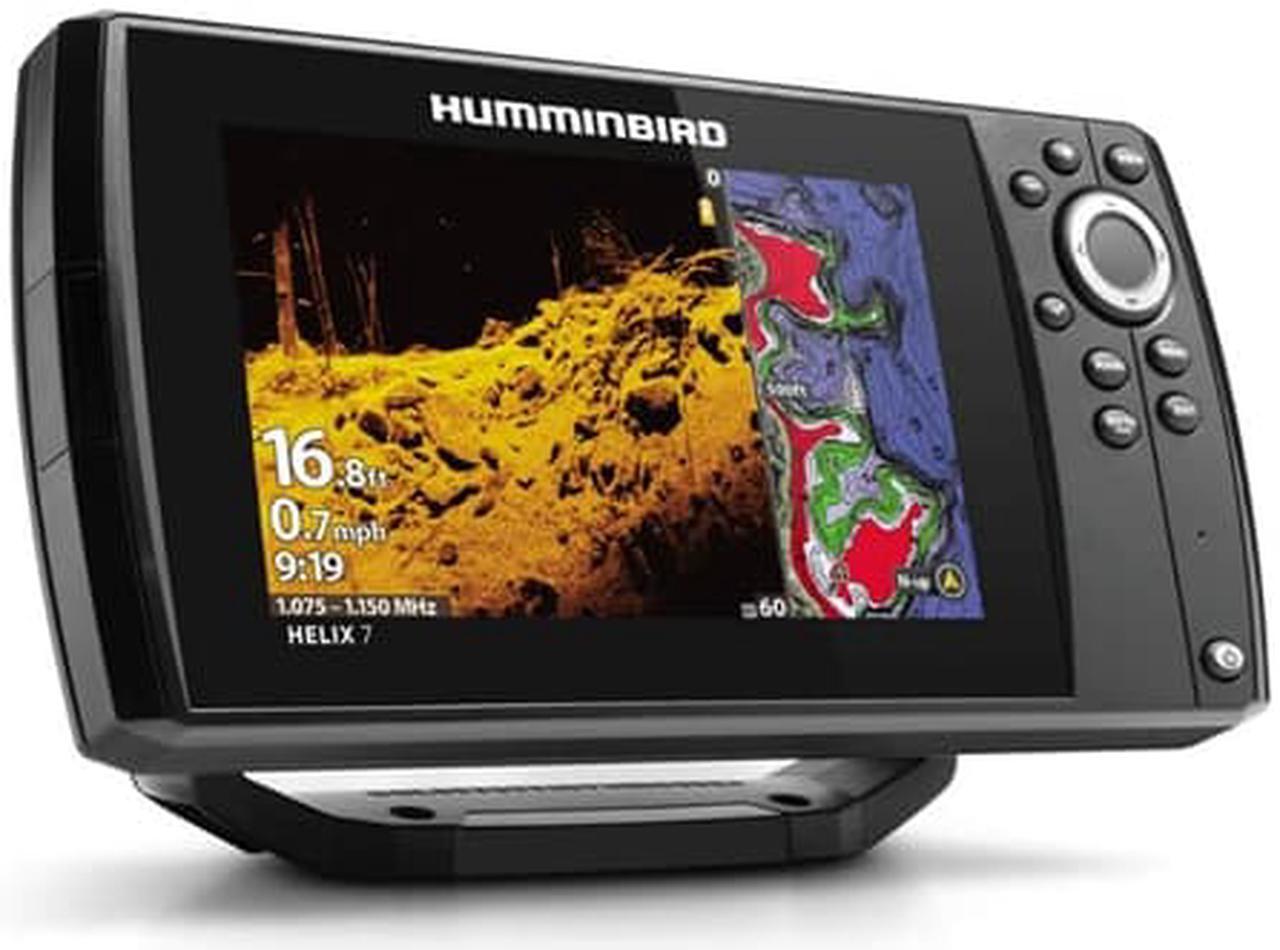 Alt view image 6 of 12 - Humminbird HELIX 7 CHIRP Mega DI Fishfinder/GPS Combo G3N - 411070-1 HELIX 7 CHIRP MEGA DI GPS G3N
