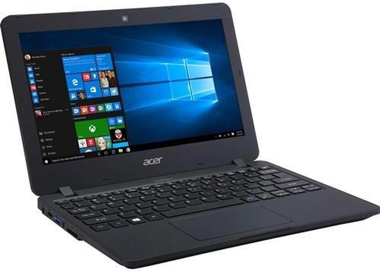 Alt view image 8 of 8 - Acer Laptop TravelMate B Intel Celeron N3060 4GB Memory 64 GB Flash SSD Intel HD Graphics 400 11.6" Non-Touch Screen Windows 10 Pro 64-Bit TMB117-M-C012
