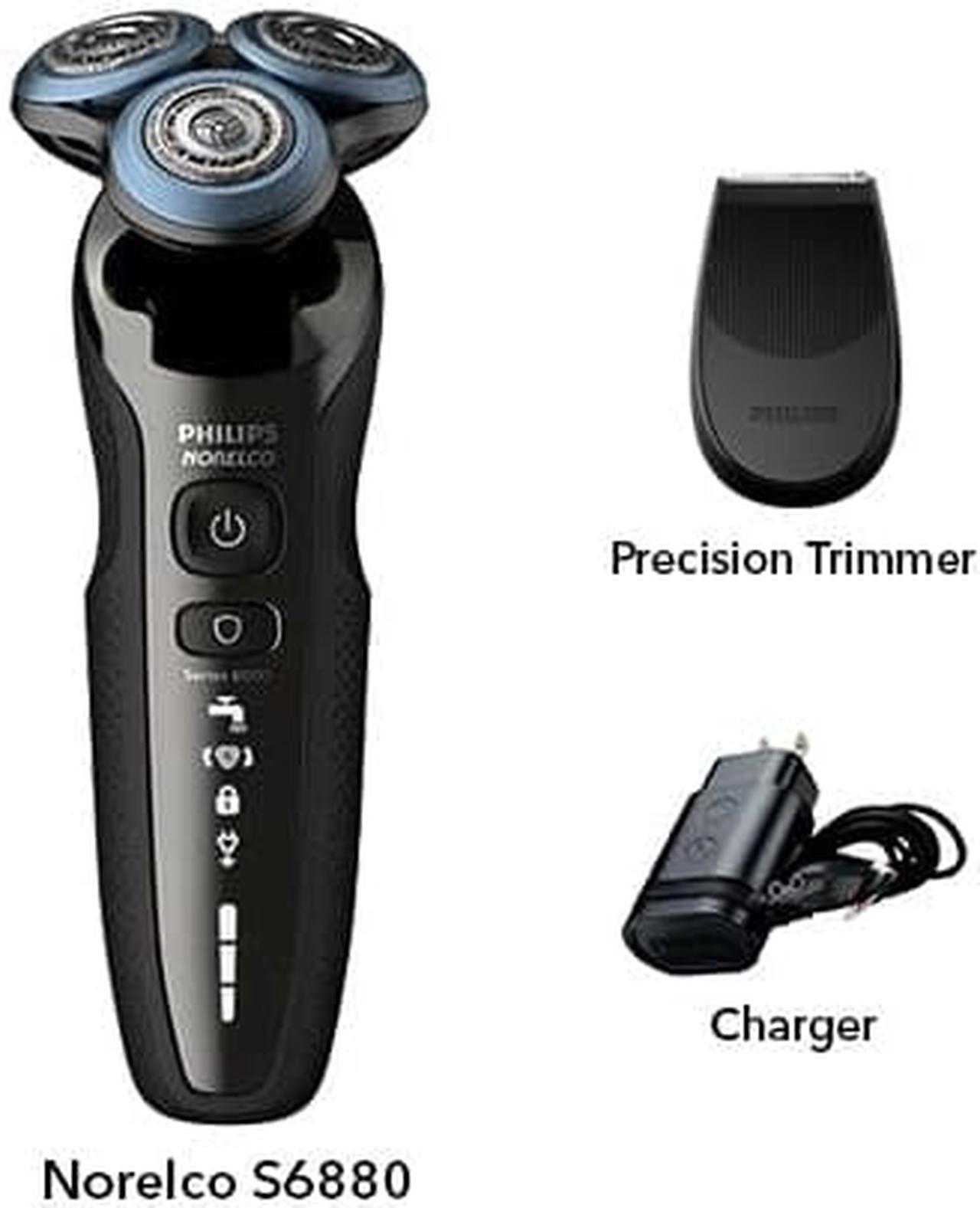Alt view image 2 of 2 - Philips Norelco Shaver 6800 with Click-on Precision Trimmer, S6880/81