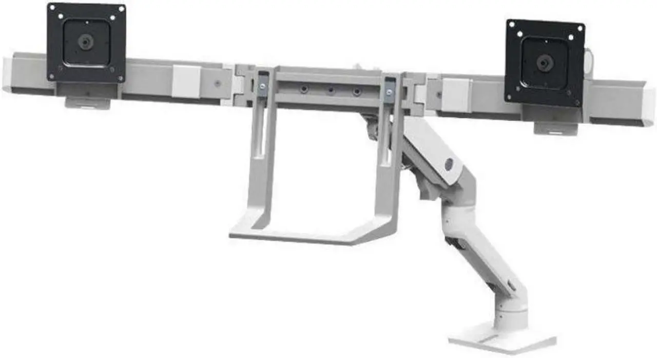 Alt view image 3 of 11 - HX DESK DUAL MONITOR ARM POLIS