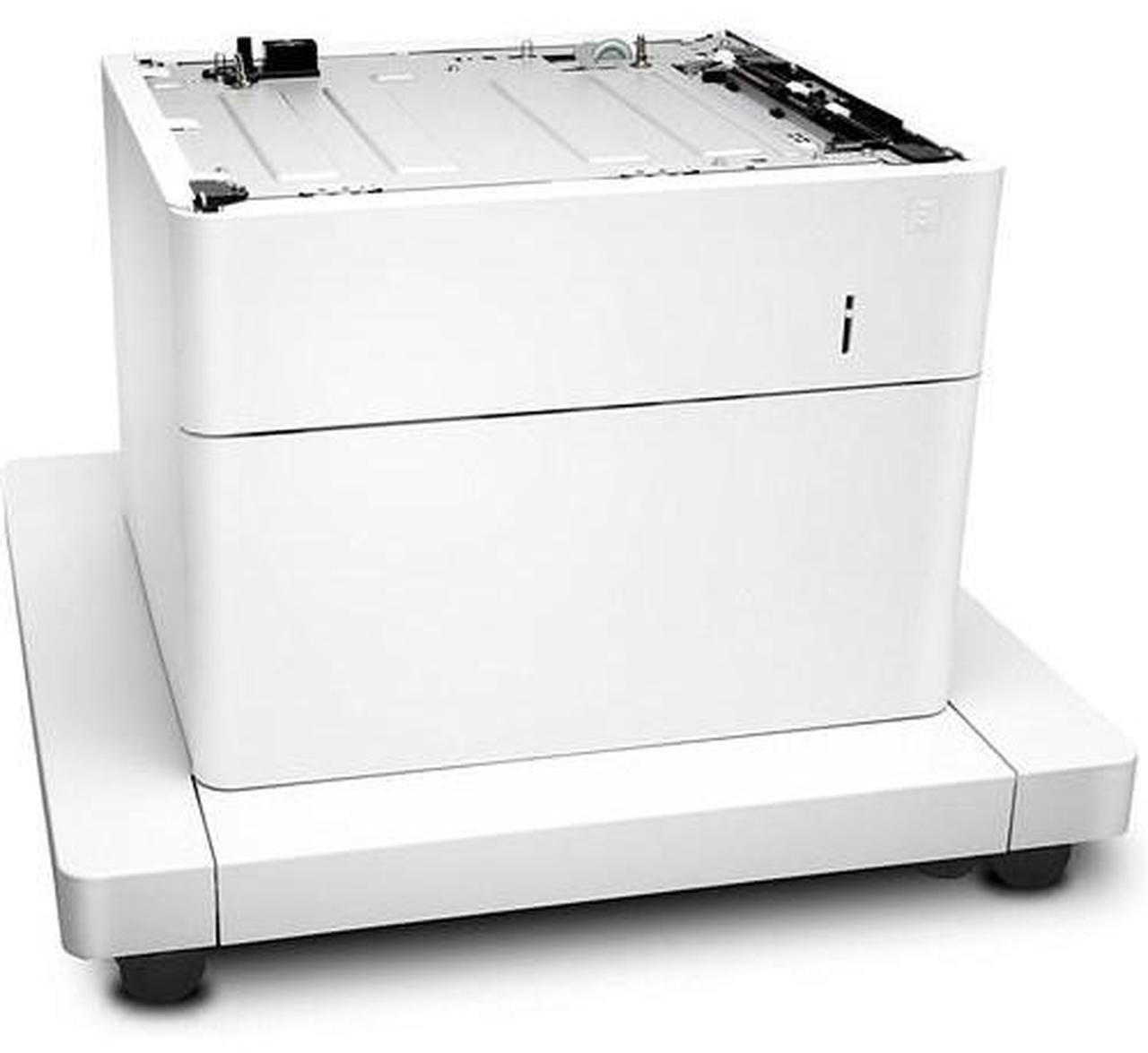 Alt view image 4 of 15 - HP J8J91A Paper Feeder And Cabinet - Printer Base With Media Feeder - 550 Sheets In 1 Tray(S) - For Laserjet Enterprise Mfp M633, Laserjet Managed Mfp E62555