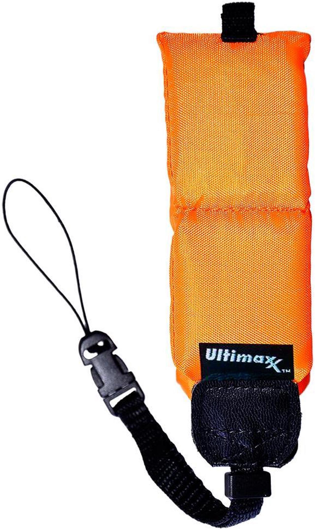 Main image of Ultimaxx Floating Camera Strap Universal Floating Wrist Strap for GoPro, Waterproof Cameras, Phones, and Keys (Orange)