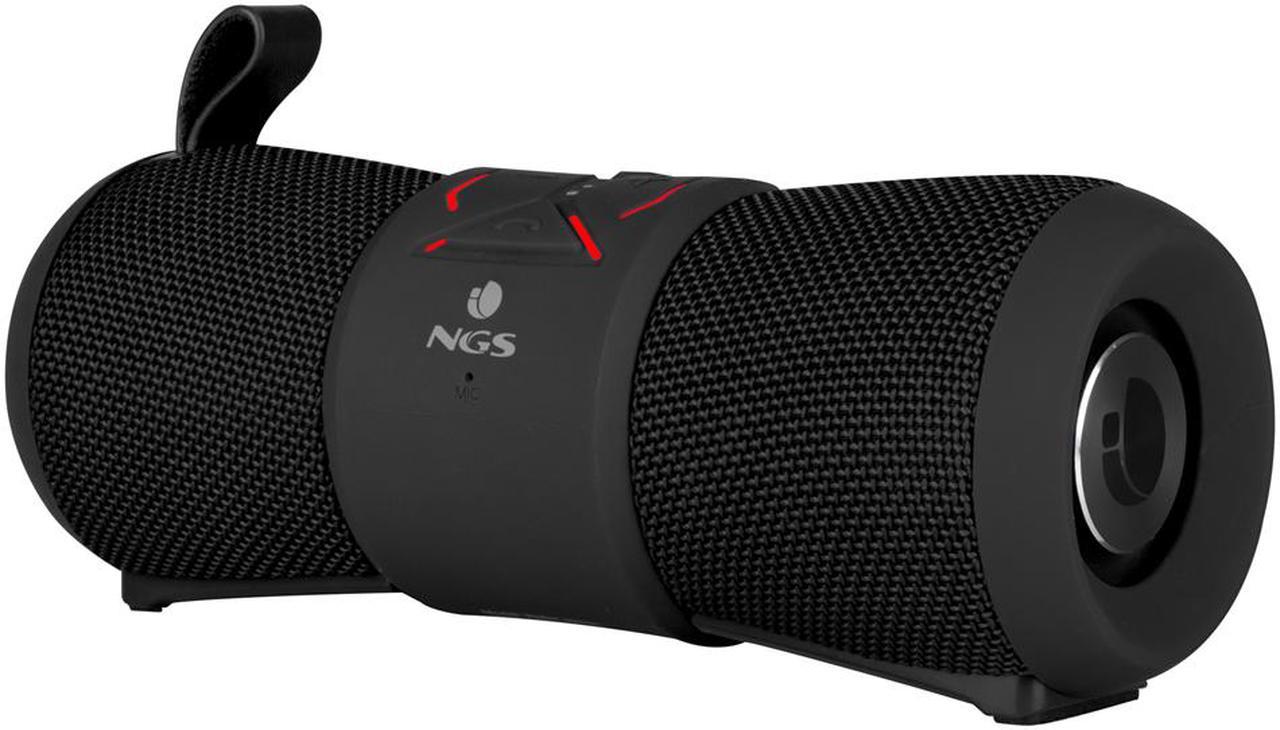 NGS Waterproof 24W BT Speaker RollerStream Black (ROLLERSTREAMBLACK)