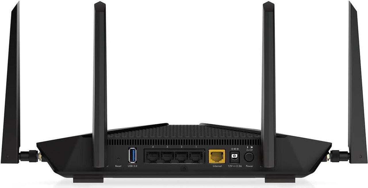Alt view image 2 of 20 - NETGEAR RAX50-100NAS Nighthawk AX5400 WiFi 6 Router