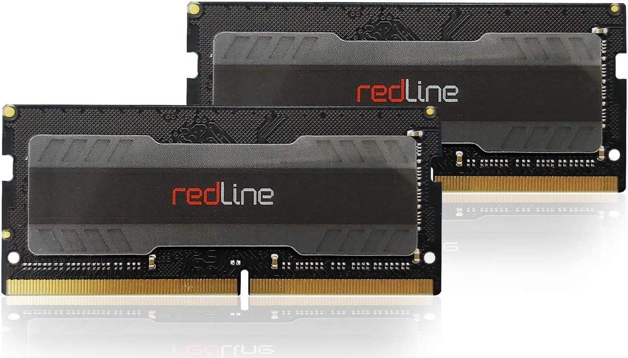 Mushkin 32GB (2X16GB) Redline SODIMM DDR4 PC4-23400 2933MHz 17-19-19-39 Laptop Memory Model MRA4S293HKKF16GX2