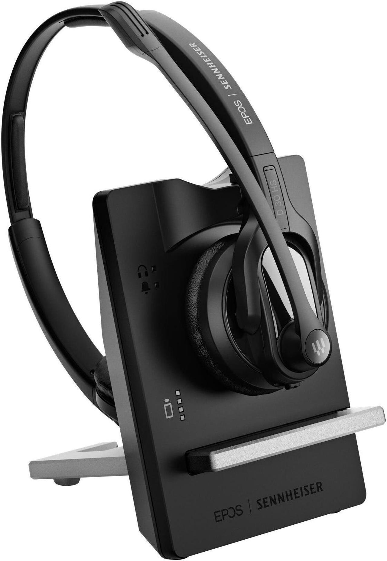 EPOS | SENNHEISER 1000989 D 30 Phone - US Headset - Stereo - Wireless - DECT - Binaural DOUBLE SIDED WL DECT SYSTEM