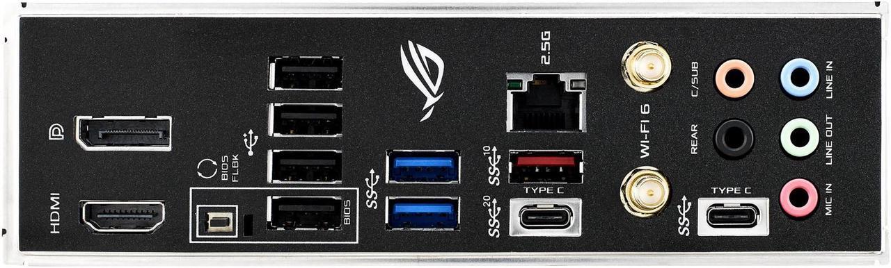 Alt view image 2 of 3 - ASUS ROG Strix B660-G Gaming WIFI Intel LGA 1700 Micro ATX DDR5 Motherboard