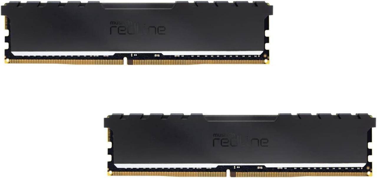 Mushkin 32GB (2X16GB) Redline® ST ECC PC4-3200 DDR4 UDIMM MRF4E320EJJP16GX2