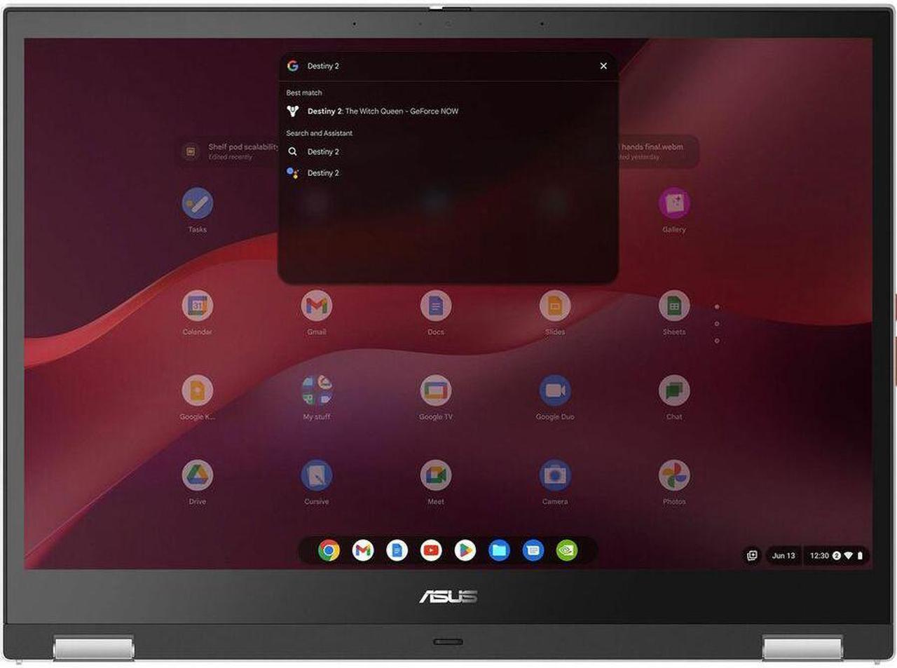 Alt view image 2 of 17 - ASUS Chromebook Vibe CX34 Flip Chromebook Intel Core i5 12th Gen 1235U (1.30GHz) 16 GB Memory 256 GB PCIe SSD 14.0" Touchscreen Chrome OS CX3401FBA-YZ566T-S