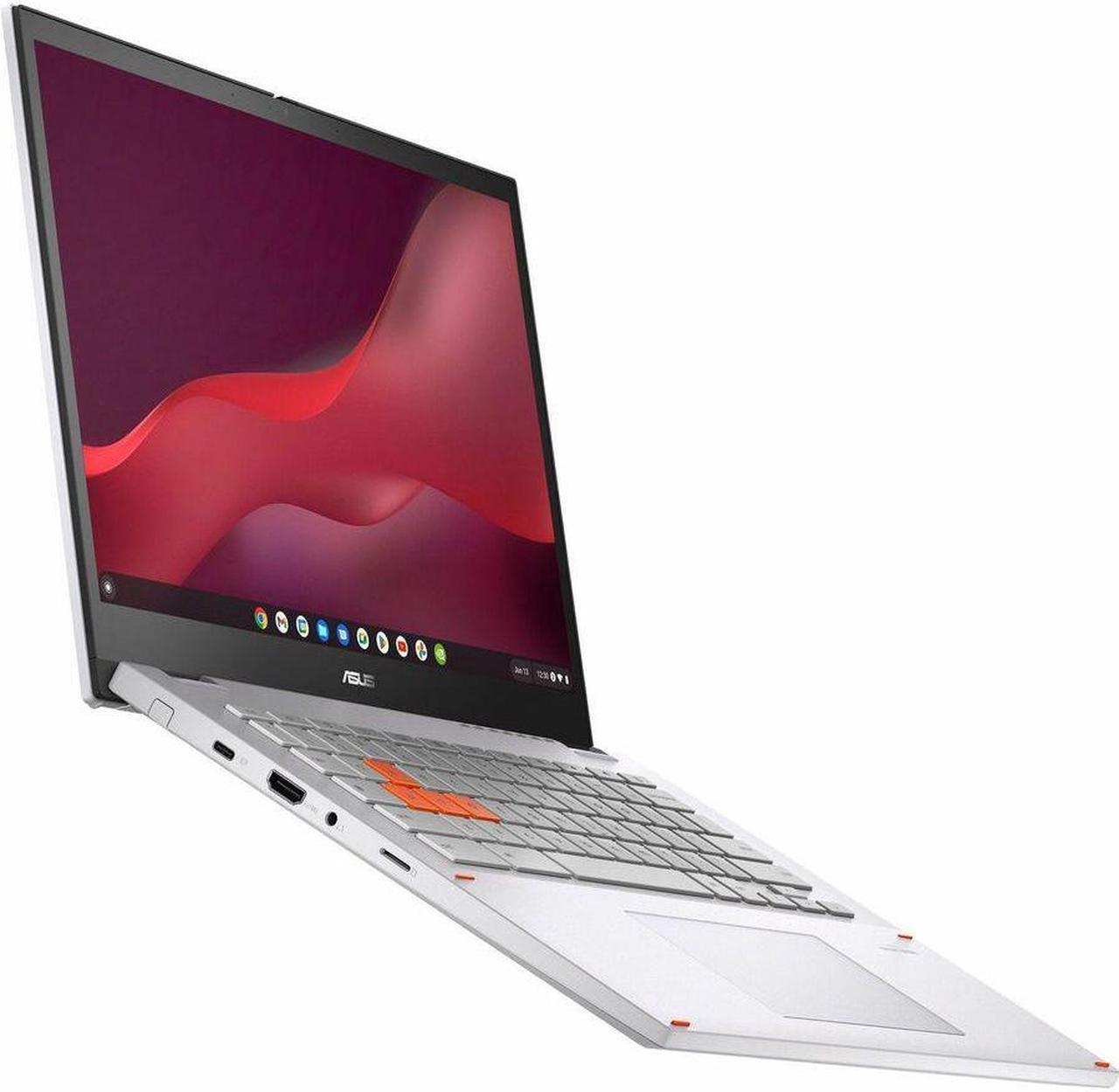 Alt view image 7 of 17 - ASUS Chromebook Vibe CX34 Flip Chromebook Intel Core i5 12th Gen 1235U (1.30GHz) 16 GB Memory 256 GB PCIe SSD 14.0" Touchscreen Chrome OS CX3401FBA-YZ566T-S