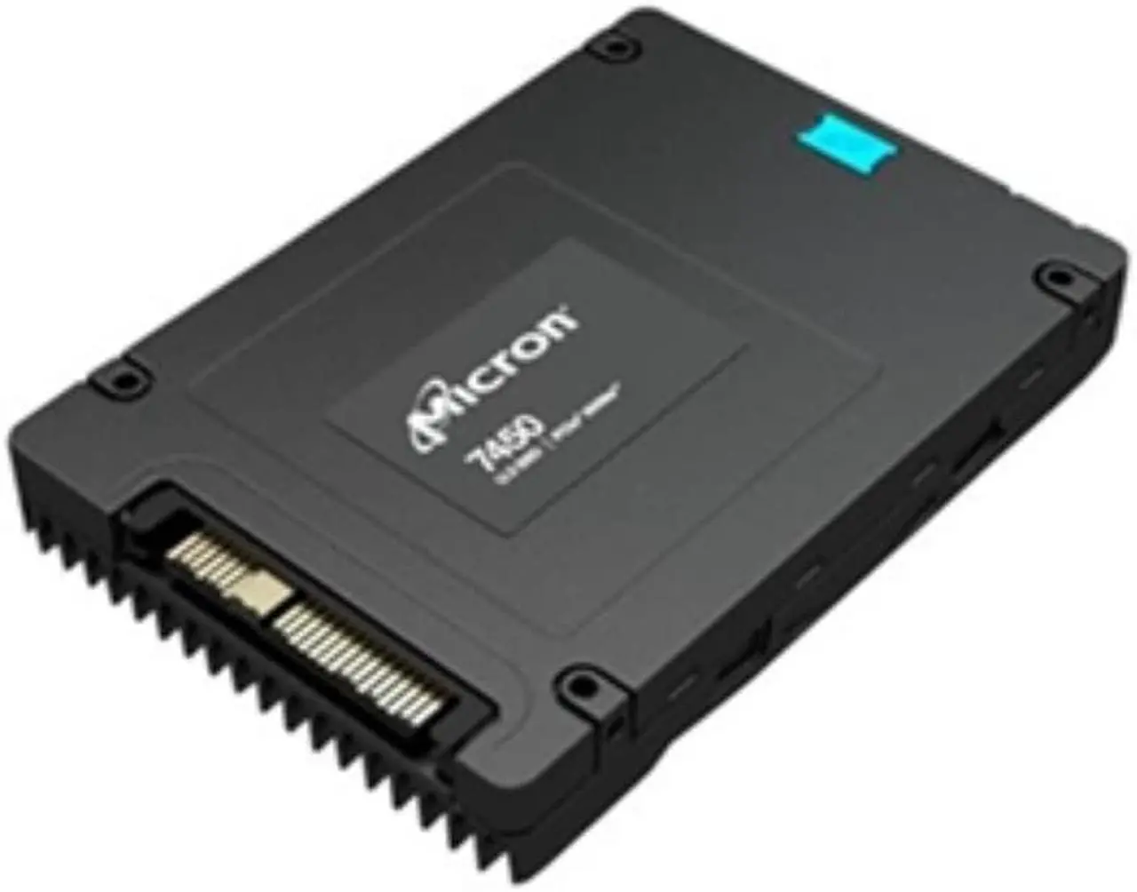 Main image of Crucial 3840 GB Micron 7450 PRO Enterprise encrypted SSD internal - 2.5" - U.3 PCIe 4.0 (NVMe) MTFDKCB3T8TFR-1BC15ABYYR