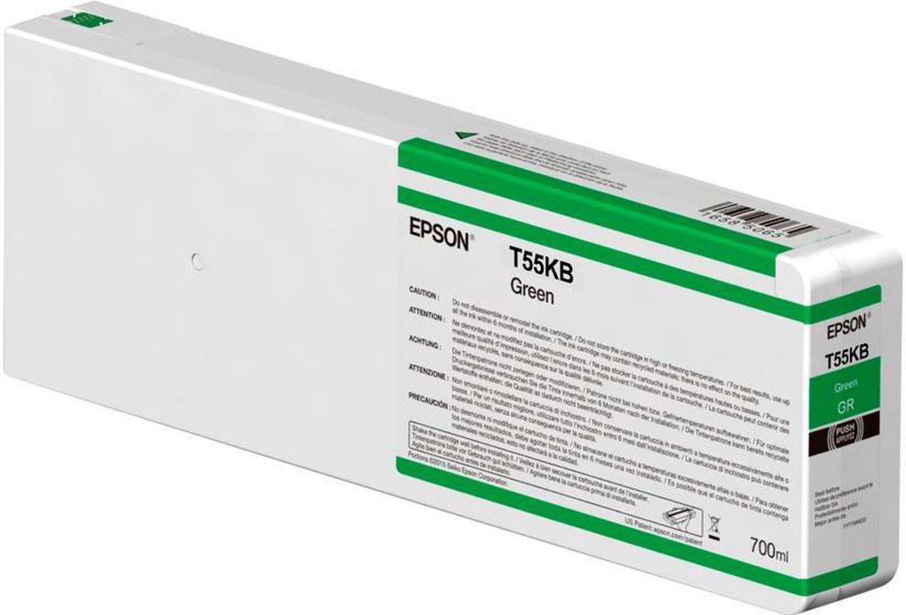 Epson ULTRACHROME HDX GREEN INK 700ML Model T55KB00