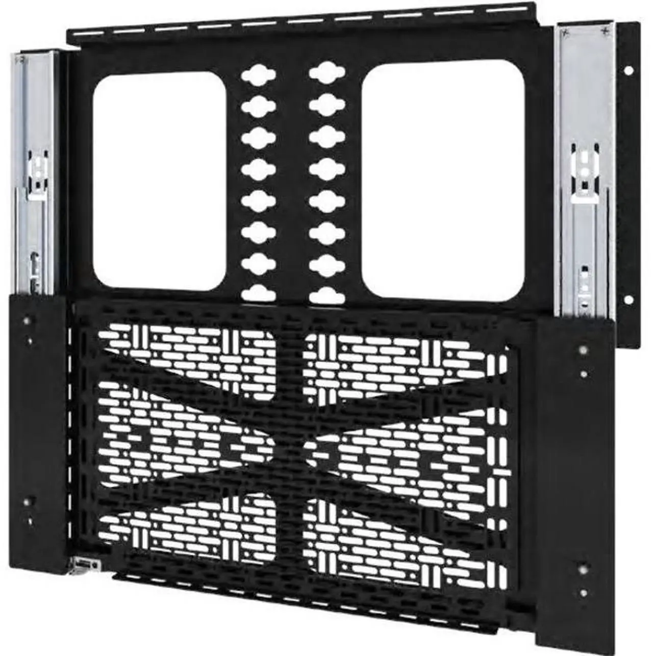Main image of Chief Proximity Component Storage Slide-Lock Panel for AV Systems - Black