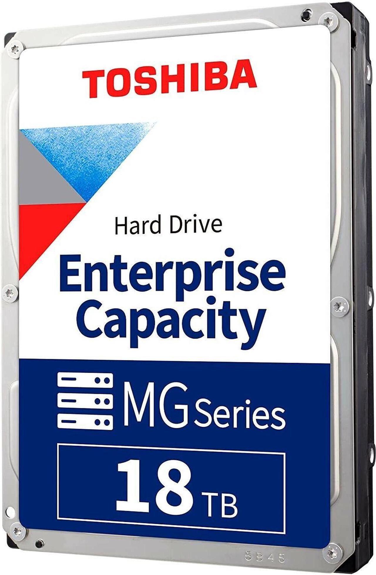 Main image of TOSHIBA MG09 Series HDEPZ10GEA51 18TB 7200 RPM SATA 6.0Gb/s 3.5" Internal Hard Drive