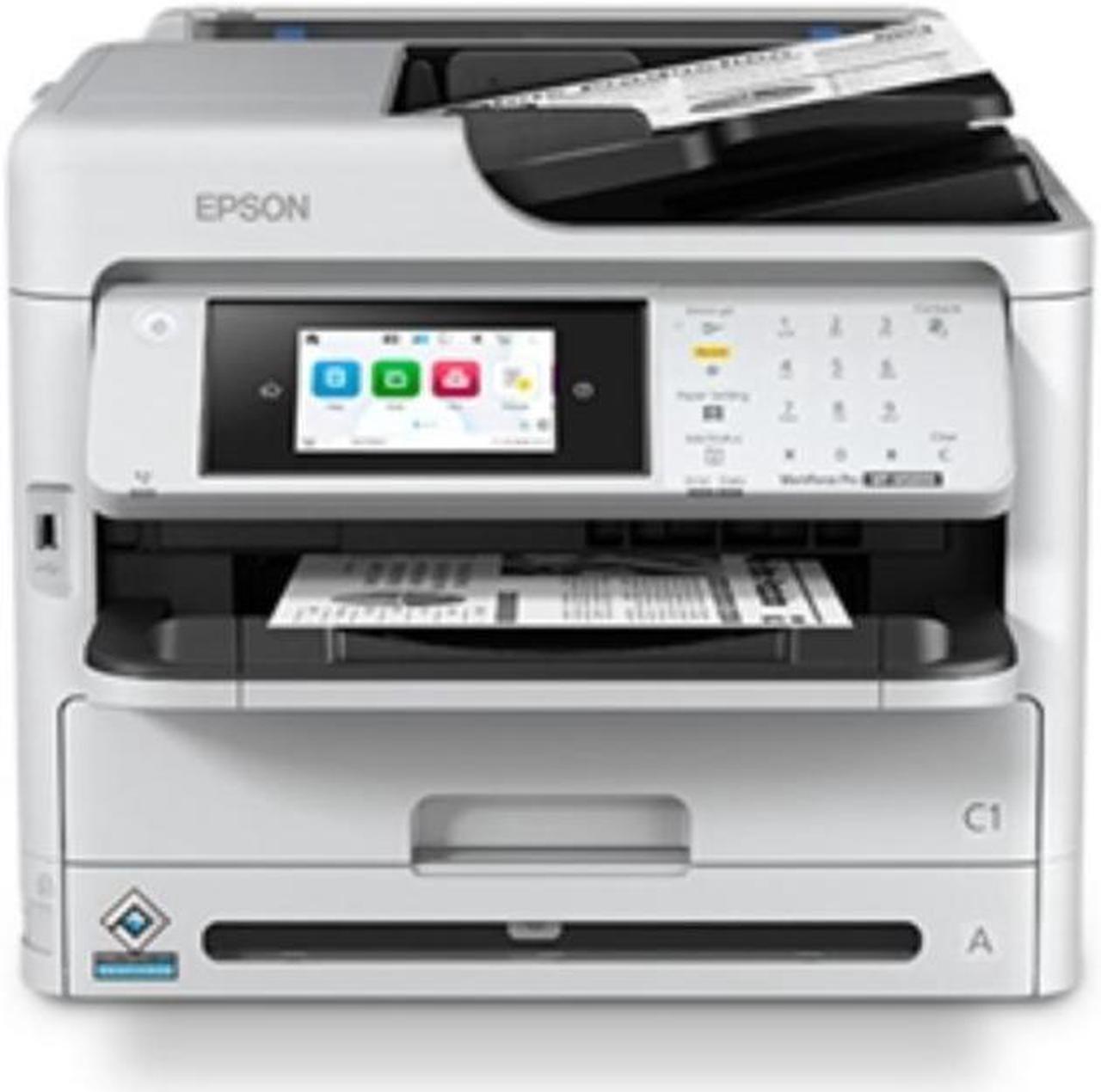 Epson WorkForce Pro WF-M5899 Wired & Wireless Inkjet Multifunction Printer - Monochrome