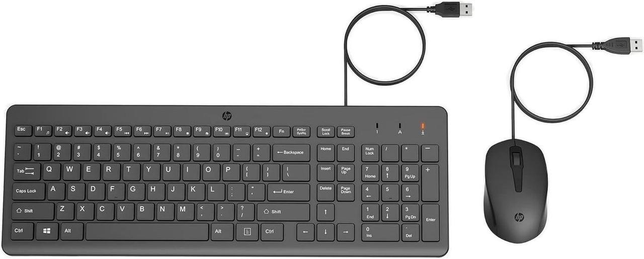 HP 150 Wired Mouse and Keyboard Combo 240J7AA