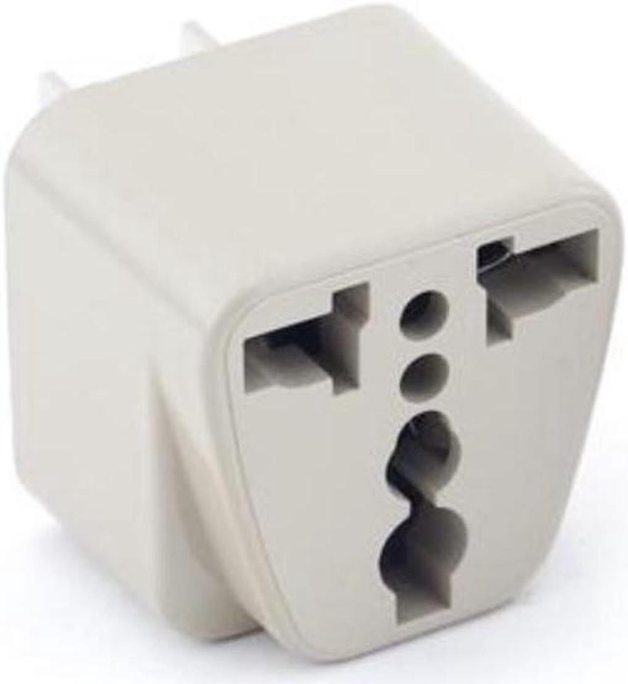 Alt view image 2 of 4 - NEON Universal Travel Adapter US 2-pin plug Model NEO-ADAP-2US
