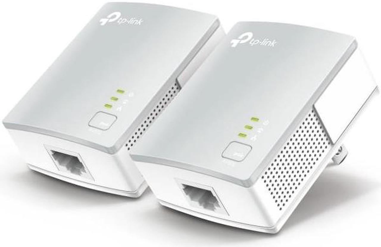 Main image of TP-LINK TL-PA4010KIT Rev 3 - AV600 Powerline Ethernet Adapter -The HomePlug AV2 standard creates high-speed data transfer rates of up to 600Mbps to support all your online activities.