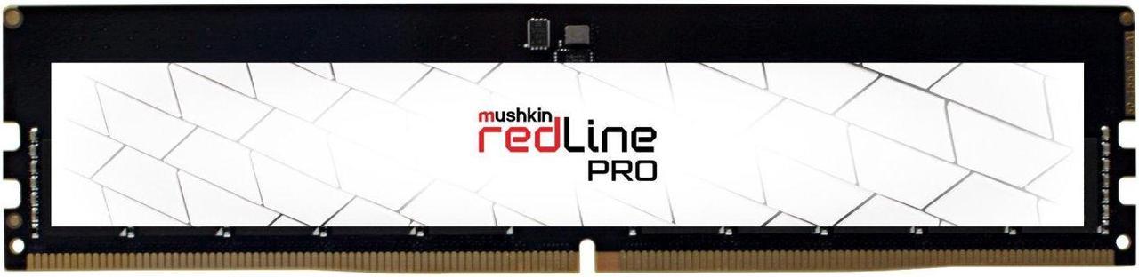 Mushkin 32GB DDR5 UDIMM PC5-4800 ECC 2Rx8 40-39-39 1.1V Redline Pro Model MRP5E480FGGD32G28