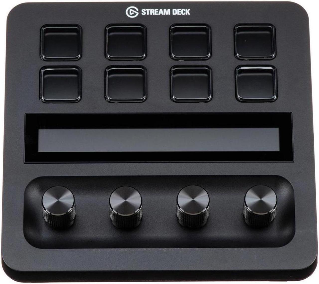 Alt view image 3 of 4 - Elgato Stream Deck + Audio Mixer Production Console Studio Controller 10GBD9901