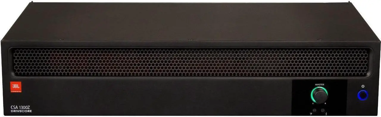 Main image of Harman JBL Commercial Commercial 1300Z Amplifier - 300 W RMS - 1 Channel 0.5% THD - 20 Hz to 20 kHz - 130 W - Ethernet Model NCSA1300Z-0-US