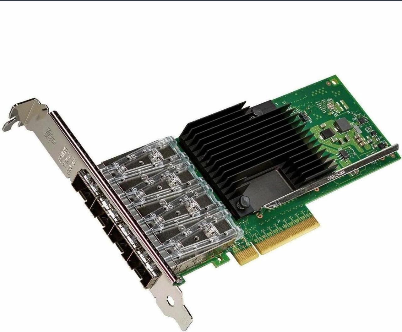 Intel Ethernet Converged Network Adapter X710-DA4 - network adapter - PCIe 3.0 x8 - 10 Gigabit SFP+ x 4 Model EX710DA4G2P5