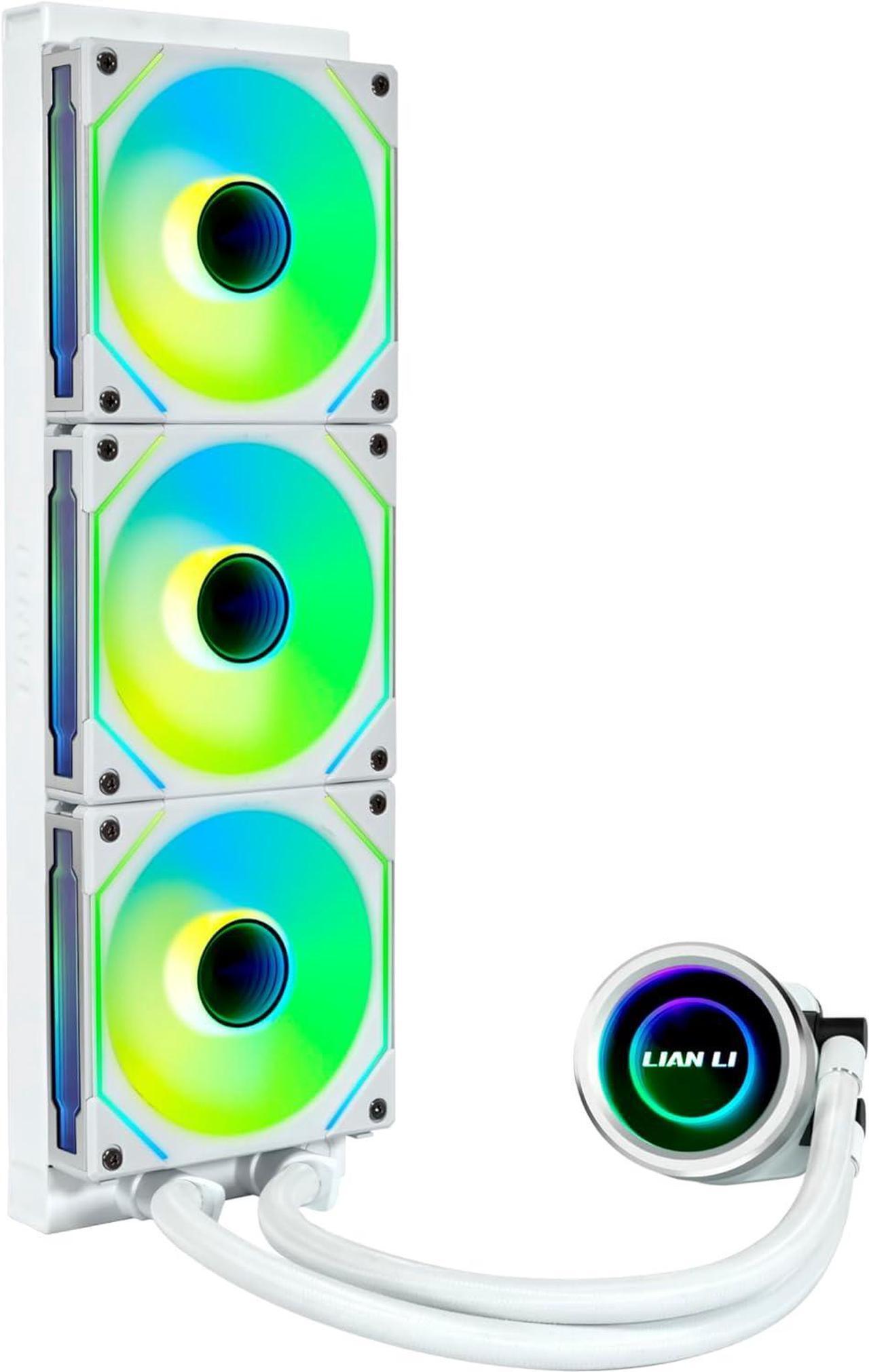 Alt view image 2 of 8 - Lian Li GA II Trinity SL-INF 360MM - AIO Liquid Cooler Pre-Installed ARGB Daisy-chainable Radiator Fans or UNI Fan SL-INF Fans - for Intel® LGA 1700, 1200, 115X, AMD® AM5/AM4 Sockets